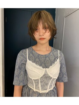 クラフト ヘア デザイン(CRAFT HAIR DESIGN)の写真/【天神/大名】透明感爆上げカラー。ハイライト×イルミナで、周りと差がつく最新デザインへ◇
