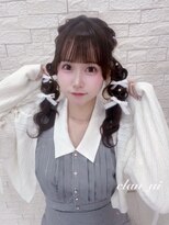 ヘアセット クラン ソア 心斎橋店(hair set Clan soar) ハートツインテール【クランソア】ヘアメ/ヘアセット/心斎橋