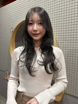 レム(LEM)&nbsp;オリーブグレージュ×顔まわりレイヤー