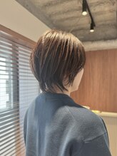 シーインフィニート 銀座店(C∞) 大人ショート/白髪ぼかし/マットブラウン【銀座/築地/新富町】