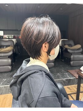 ハピネス クローバー 八木店(Happiness CLOVER) くびれショート脱白髪染め30代40代50代60代
