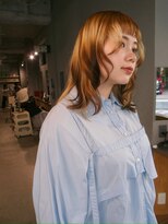 ユルク(JURK nagoya)&nbsp;栄/ハッシュカット/グレージュ/デザインカラー