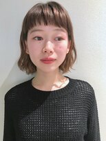 コス(kos) タイトフィットボブ*ミルクベージュカラー