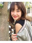 ナチュラル 愛され ミディアム{ACT表参道原宿 }