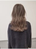 ハイトーンアッシュベージュ×波ウエーブ☆