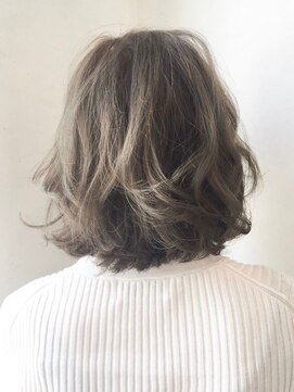 アレンヘアー 八尾店(ALLEN hair) ベージュグラデーション☆Wカラーブリーチバレイヤージュロブ