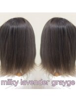 ヘアーメイク トレコローリ(hair make trecolori) 【trecolori 津田沼】ミルキーラベンダーグレージュ