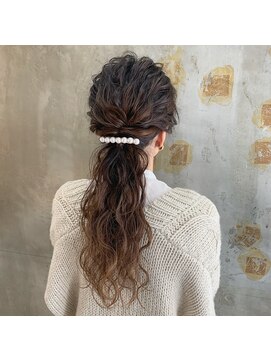ノエル ヘアー アトリエ(Noele hair atelier) 【Noele】可愛い大人のダウンアレンジ☆