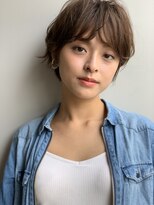 ブラウヘアアンドケア(care)&nbsp;カジュアルショート&ヌードベージュ