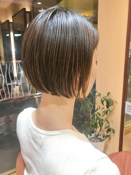 モリオフロムロンドン 原宿本店(morio from London) 【morio 原宿】横顔美人　刈り上げ　ミニボブショート