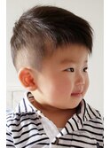 イケメン幼児ヘア