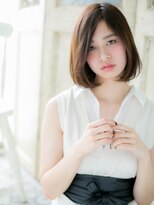 モッズ ヘア 福岡姪浜店(mod's hair)&nbsp;*mod's姪浜*…綺麗もカワイイも♪オリーブベージュ小顔ミディd