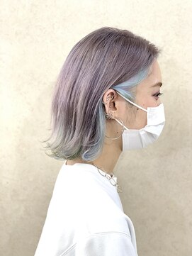 ラビスモア(Lovis moa) 魅力倍増カール/セミディ/シアーカラー/ダークアッシュ/姫カット