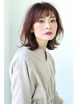 エクリフルール(equri fleur)&nbsp;【イルミナカラー】　ラベンダーピンク×レイヤーカット