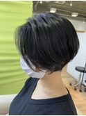 ショートボブ/刈り上げマッシュショート/刈り上げショート