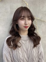 ロンドアヴァントゥス 池袋(Lond aventus)&nbsp;韓国、ワンホン、ショコラベージュ、ミディアムヘア