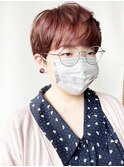 【morio原宿】ハイライト　ピンクヘア　マッシュ　カーリーヘア