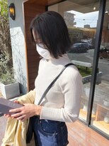 ヘア プロデュース キュオン(hair produce CUEON.) 大人可愛い２０代３０代４０代切りっぱなし