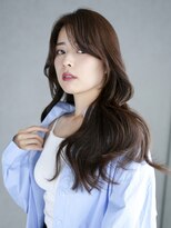 アルバム 新宿(ALBUM SHINJUKU)&nbsp;くびれロングヘア_インナーグレージュピンクベージュ_9622