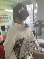 ジラ ヘアアンドメイク(girra HAIR&MAKE) 訪問着着付け