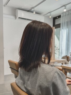 クラップス 上大岡(CLAPS) くびれレイヤー/ミディアムレイヤー/グレージュブラウン