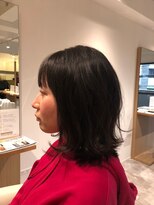 ソイクフ 四条大宮店(SOY-KUFU)&nbsp;大人可愛い◎20代30代40代イメチェン似合わせカットミディアム