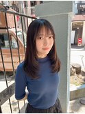 ワンカールで決まるレイヤーカット