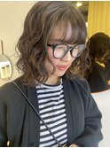 ゆるふわボブパーマ