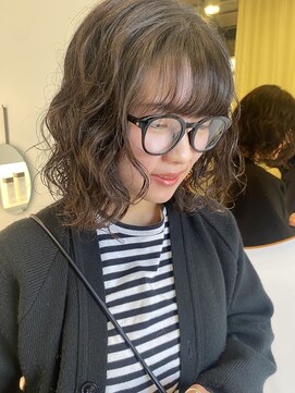 エダメ(EDAME) ゆるふわボブパーマ