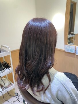 オモルフィ ひばりヶ丘店(Omorfi) 透明感◎パープルカラー