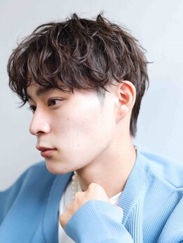 ハイズ(Hy'z)の写真/“ Men's Only ”メンズ専門サロン。ONもOFFいつでもキマるパーマスタイル