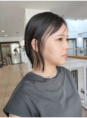 インナーカラーボブ/ショートカット/ショートヘア/30代/40代