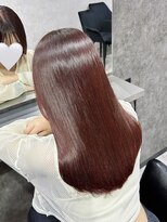 エースヘアー(A.hair)&nbsp;チェリーレッド/レイヤーカット/艶美髪