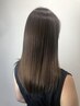 【ストレート・縮毛矯正】似合わせカット＆プレミアムストレート＆前処理ケア