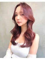 ロイジー(roijir)&nbsp;表参道 roijir ×ベリーレッド　韓国ミディアム