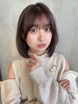 エトワ 新宿(ETOWA) レイヤーミディアム ワンカール 韓国ヘア