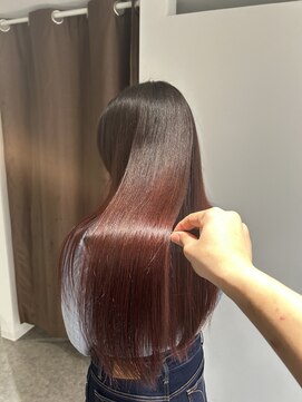 ヴィヴカウンター(VIVE counter) Bordeaux colour×高濃度水素ナノリペアで美髪に。