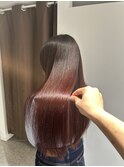 Bordeaux colour×高濃度水素ナノリペアで美髪に。
