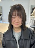 《kana》*フェイスレイヤーボブ*オリーブベージュ*透明感カラー*