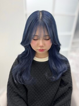 イミュ(IMMU) お肌が白く見えるネイビーブルー