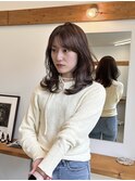 ミディアムレイヤー×ブラウンベージュ