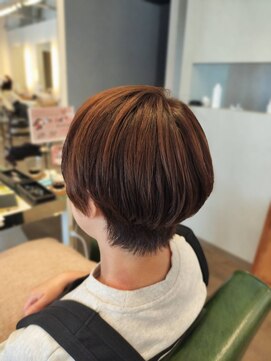 チーモ ハッピー ヘア メイク(CheeMo happy hair make) 女性らしいショートボブスタイル