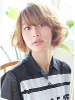 ワースホワイル(WORTH WHILE)&nbsp;大人ガーリー/チョコレート/プリカール/小顔カット/外ハネボブ