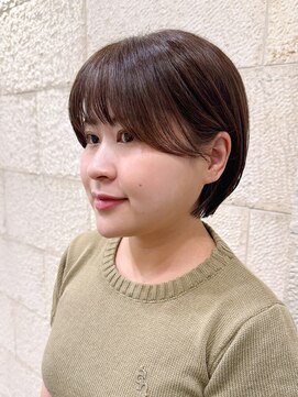 ハピネス 河原町店(Happiness) マッシュショート　顔まわりカット　京都美容室　進詩織