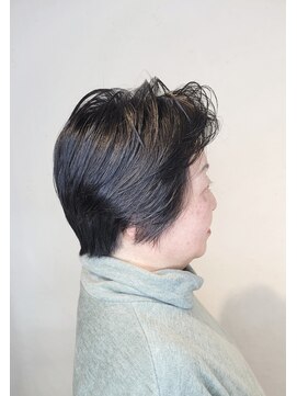 松本平太郎美容室 国立店 40代50代60代×ショートレイヤー