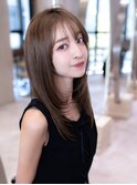 ザクザクレイヤー/大人かわいい20代30代/透明感カラー