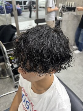 ルートバイドット 町田店(root by dot.) メンズマッシュ×波巻きスパイラル