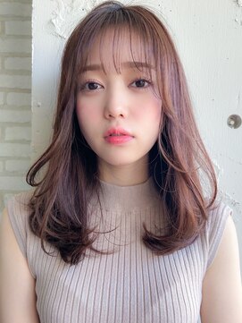 アグノス 青山(Agnos) 小顔レイヤーカットクラゲヘアーココアベージュオリーブグレー
