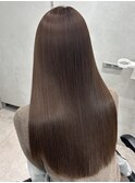 e45髪質改善トリートメントブリーチなしダブルカラー透明感
