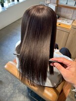 クラン バイ ナチュラル(clan by Natural)&nbsp;髪質改善縮毛矯正/ナチュラルストレート/シルクグレージュ/美髪